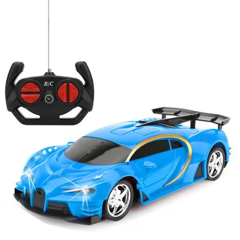 Keturių krypčių Nuotolinio Valdymo Automobilio Žibintai Belaidžio Įkrovimo Elektra Drift Žaislas Automobilis Vaikų Lenktynių Simuliacijos Automobilių Sporto Automobilį