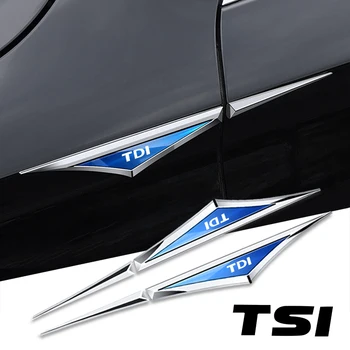 2vnt lydinio automobilių lipdukai, automobilių accsesories vw Audi TDI TSS golf jetta passat kombinuotas touareg tiguan polo amarok pradeda