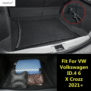4 Kablio Automobilio Galiniai Magistraliniai Krovinių Saugojimas, Bagažo guminė Akių tinklas, Priedai VW Volkswagen ID.4 6 X Crozz 2021 M. - 2023