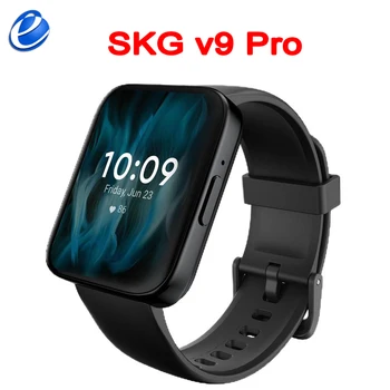 SKG V9 Pro Smart Watch Moterys Vyrai Lady Dovana, Sporto, Sveikatingumo Smartwatch Širdies ritmo Monitorius IP68 Vandeniui Laikrodžiai IOS / Android
