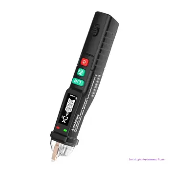 C63E Ne-Kreipkitės Pen Elektros Testeris su LCD Ekranu Signalizacijos Bandymų Pen