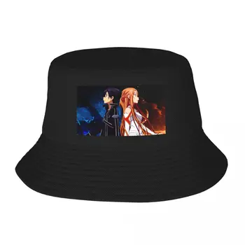 Naujas SAN Asuna ir Kirito, Kardas Meno Internete Kibiro Kepurę Golfo Drabužiai juokingi skrybėlę sunku skrybėlę Vyrų Kepurė Moterims