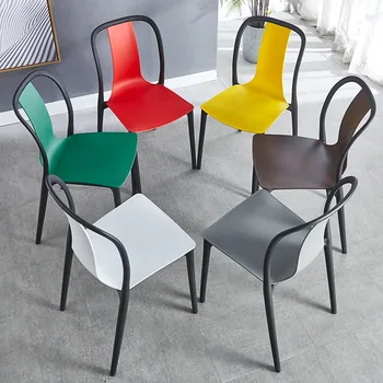Plastikinės Kėdės Atlošas Kėdės Valgomojo Kėdė Gali Būti Sukrauti Namuose, Šiaurės Laisvalaikio Kūrybos Viešbutis, Pieno Arbata Parduotuvė Derybų Kėdė