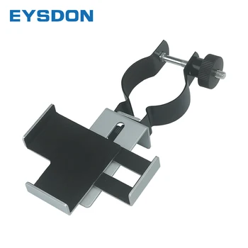 EYSDON Metalo Išmaniojo telefono Adapteris, skirtas 38~48mm Mikroskopu Žiūronų Spotting scope Monokuliariniai Teleskopas Jungtis mobiliųjų Telefonų Turėtojas