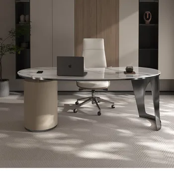 Šviesos prabanga roko valdybos stalas, modernus minimalistinio biuro stalas, namų dizaineris kompiuterio stalas, studijų stalas, rašomasis stalas