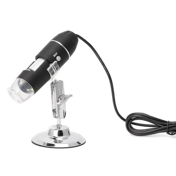Profesionalus Skaitmeninis Mikroskopas 1600X su 8 LED Šviesos USB Skaitmeninis Mikroskopas Endoskopą Kamera Didinamojo stiklo Stendas