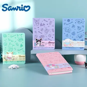 Sanrio Kawaii Hello Kitty Knygos Kuromi Animacinių Filmų Mielas Puslapių Pu Retro Dryžuotas Sąsiuvinis Studentų Ins Anime, Mokyklinės Prekės, Dovanos