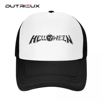 Helloween Laikytojas Septyni Raktai Dalis Beisbolo Kepuraitę Kvėpuojantis Heavy Metal Rock Sunkvežimio Vairuotojas Hat Lauko Snapback Kepurės Skrybėlės Nuo Saulės