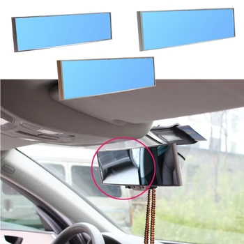 Automobilių Blind Spot Atbulinės eigos Veidrodis Išgaubto Stiklo Galinio vaizdo Reguliuojamo Pločio Len lašas laivybos