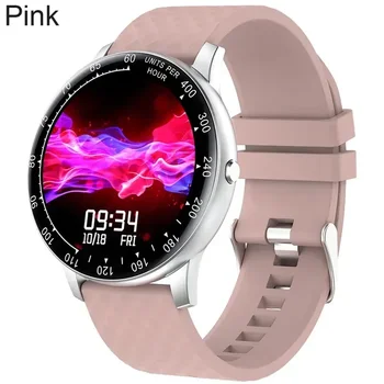 Palieskite Žiūrėti Smart Watch Vyrų Kraujo Spaudimas IP68 Vandeniui Smartwatch Fitness Tracker Laikrodžiai Moterims Skirta 