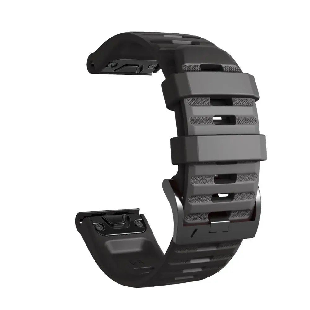 22mm Sporto Watchband Garmin Fenix 5 Plius 6 Pro Silikono Juosta Požiūris S60 S62 Smart Žiūrėti Greito Atleidimo Easyfit Riešo Dirželis