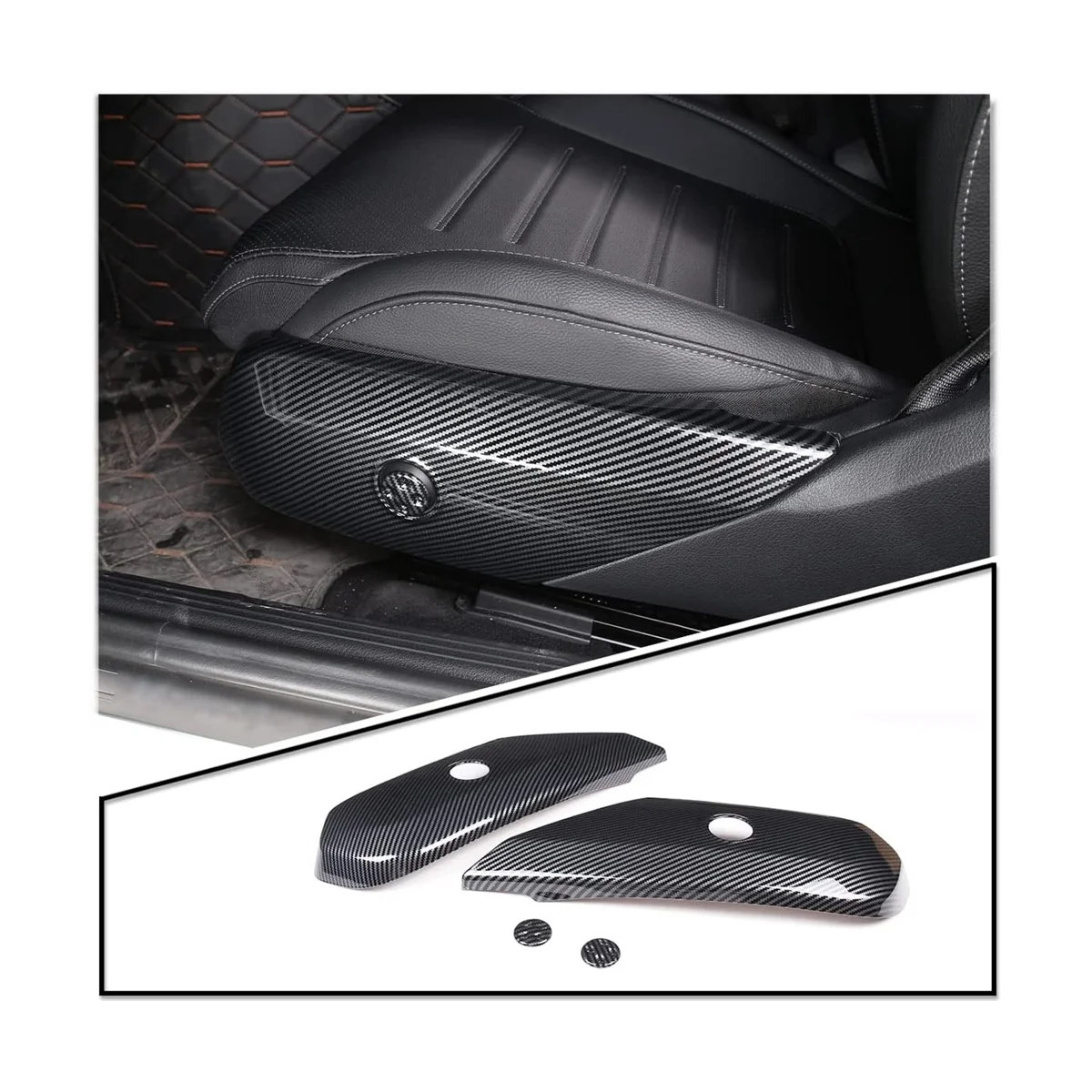 Automobilių Sėdynės Reguliavimo Mygtuką Skydelio Apdaila Padengti Mercedes-Benz C-Class 
