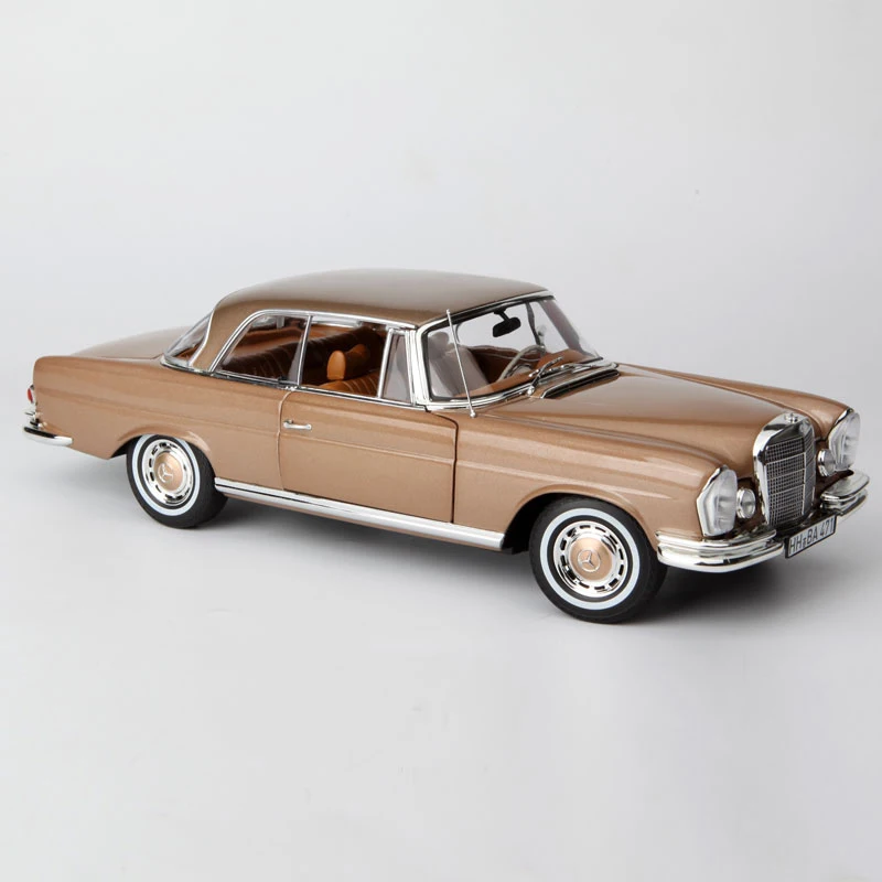 NOREV Diecast 1:18 Mastelis 1969 250SE Lydinio, Aukso Nostalgija Klasikinių Senovinių Automobilių Modelį Žaislą Dovanų Rinkti Statinio Ekranas Suvenyrų