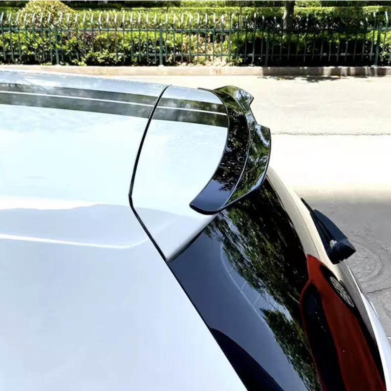 Spoileris Bibir Atap Belakang, Skirti Škoda Fabia RS Mk2 ABS Pengilap Plastik Hitam Spoileris Universalus Sayap Ekor Mobil