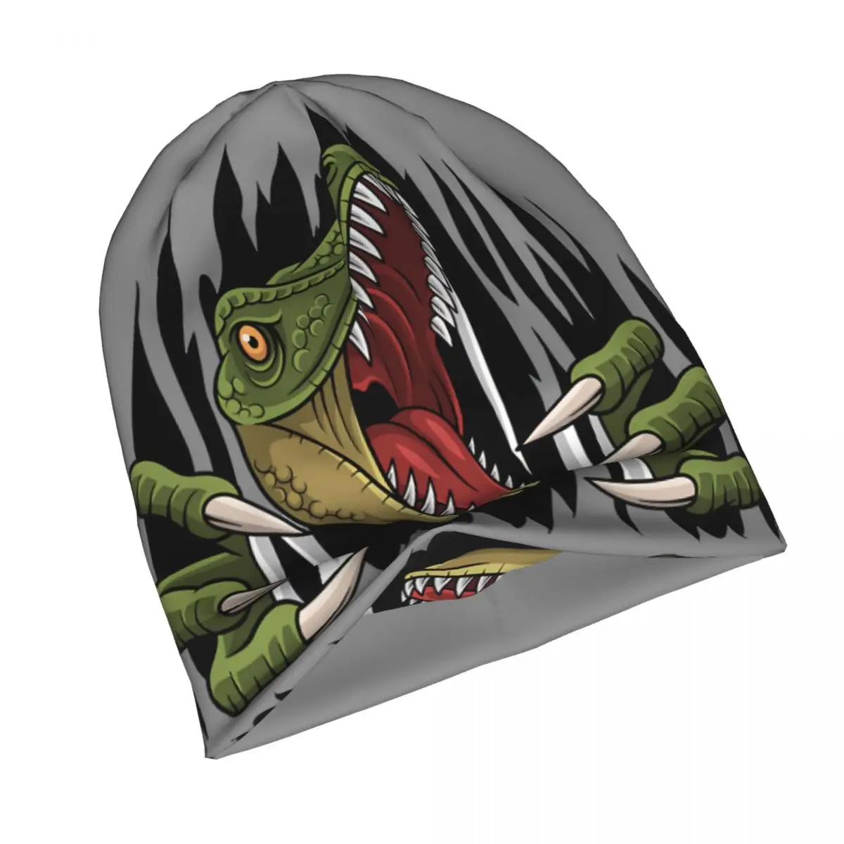 Stiprus Kankina Mados Kepuraitė Kepurės Dinozauro Dino Dinozaurai Skullies Beanies Slidinėjimo Kepurės Variklio Dangčio Homme Skrybėlės